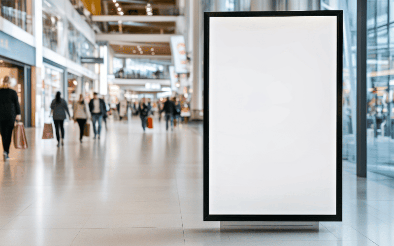 Contratar publicidad en MUPI centros comerciales